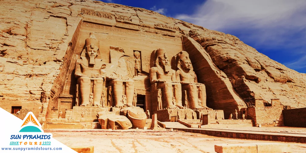Tempel von Abu Simbel zu Ostern